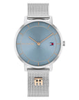 Tommy Hilfiger TH1782738 Horloge Dames Zilverkleurig 35mm - PansiteNederland.nl