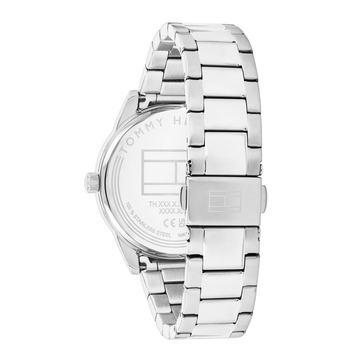 Tommy Hilfiger Horloge TH1782744 Dames Zilverkleurig 38 mm