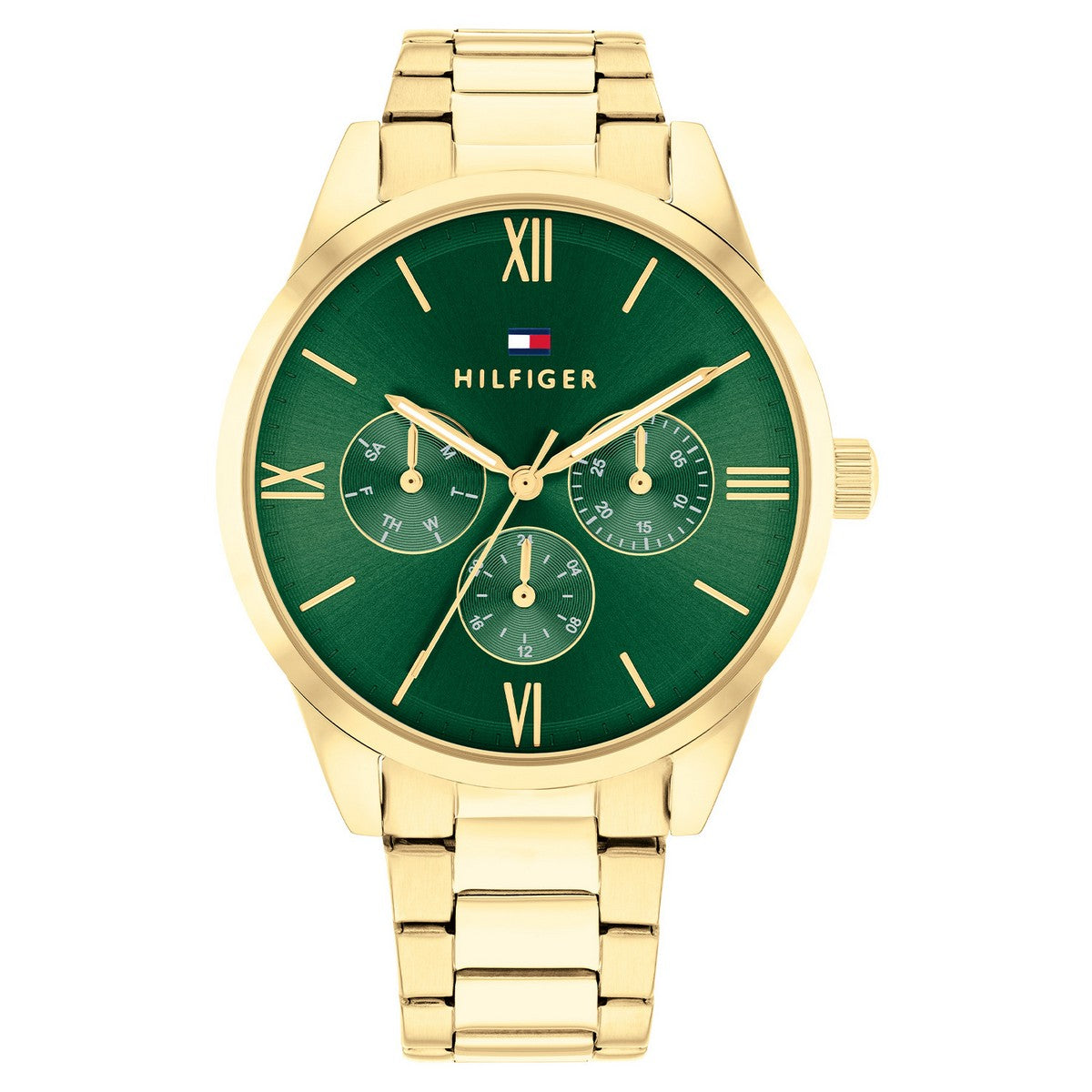 Tommy Hilfiger Horloge TH1782746 Dames Goudkleurig 38 mm