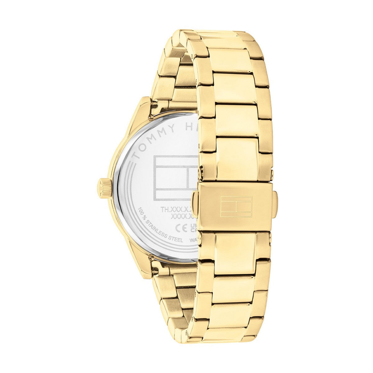 Tommy Hilfiger Horloge TH1782746 Dames Goudkleurig 38 mm