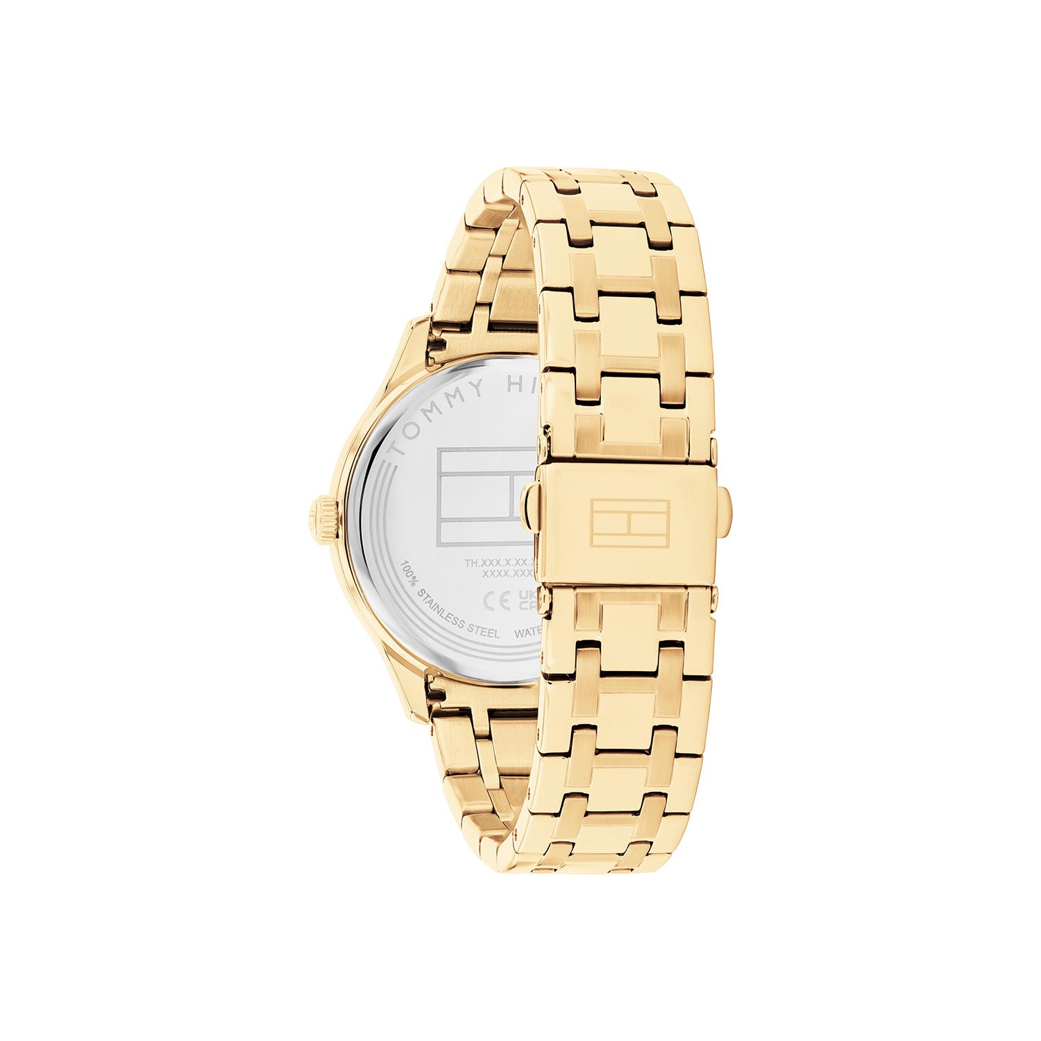 Tommy Hilfiger Horloge TH1782751 Dames Goudkleurig 38 mm