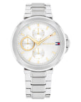 Tommy Hilfiger TH1782753 Horloge Dames Zilverkleurig 38mm - PansiteNederland.nl