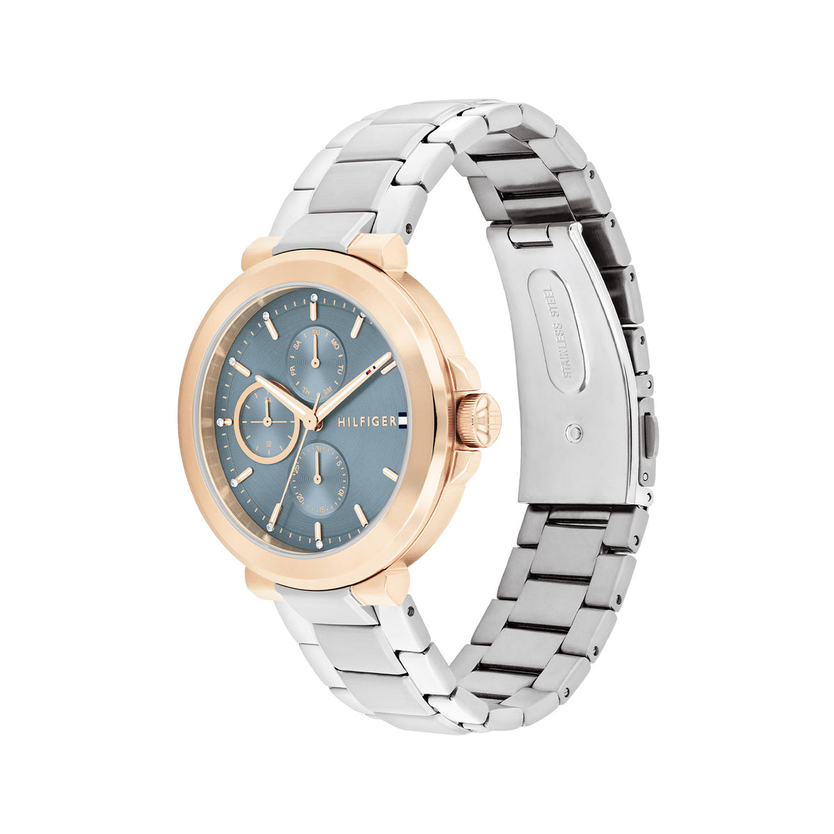 Tommy Hilfiger Dames Horloge TH1782754 38 mm Zilverkleurig
