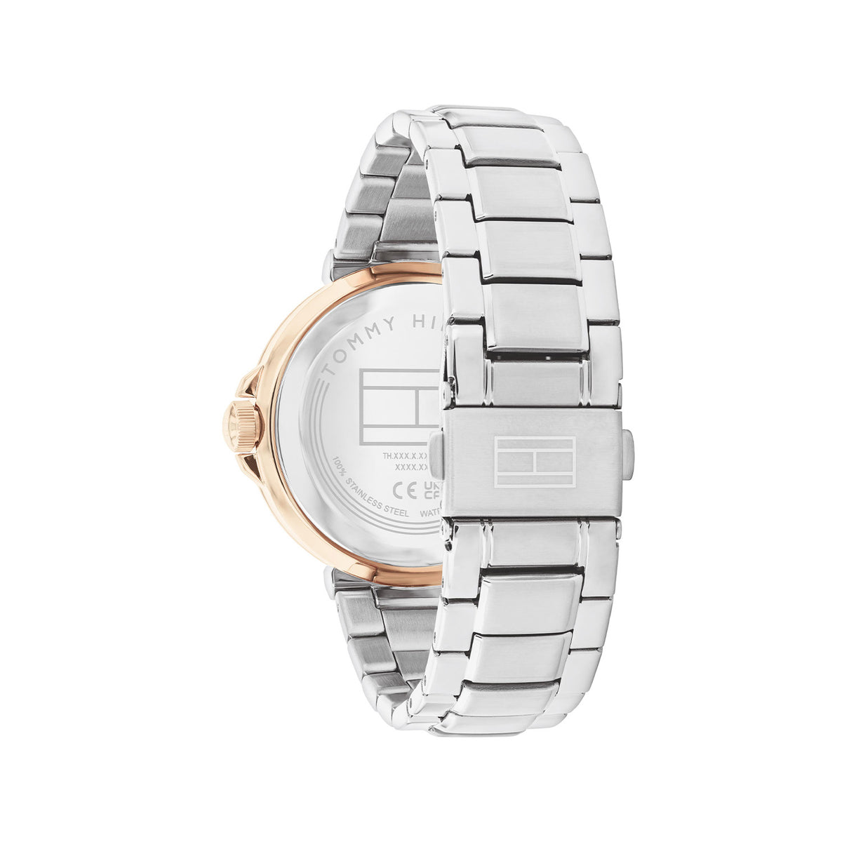 Tommy Hilfiger Dames Horloge TH1782754 38 mm Zilverkleurig