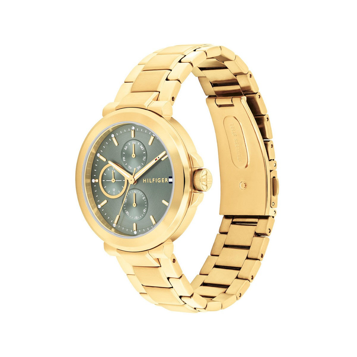 Tommy Hilfiger TH1782755 Horloge Dames Goudkleurig 38mm - PansiteNederland.nl