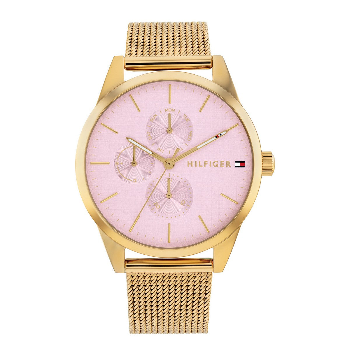 Tommy Hilfiger Horloge TH1782769 Dames Goudkleurig 38 mm