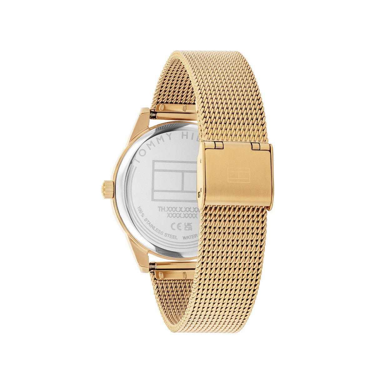Tommy Hilfiger Horloge TH1782769 Dames Goudkleurig 38 mm