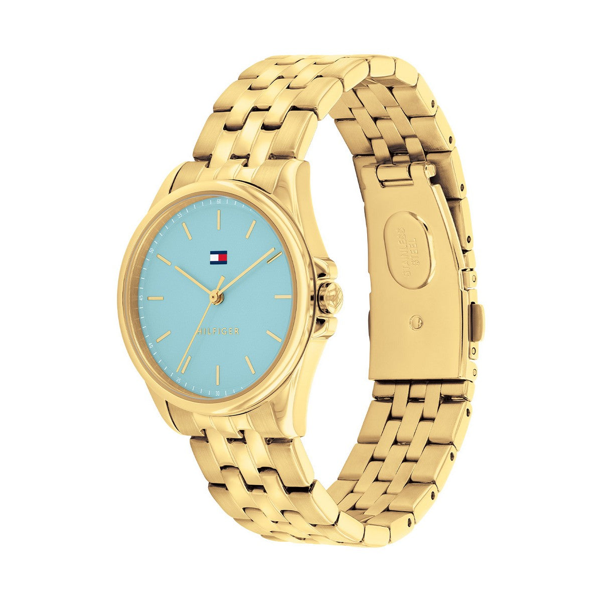 Tommy Hilfiger TH1782776 Horloge Dames Goudkleurig 30mm - PansiteNederland.nl