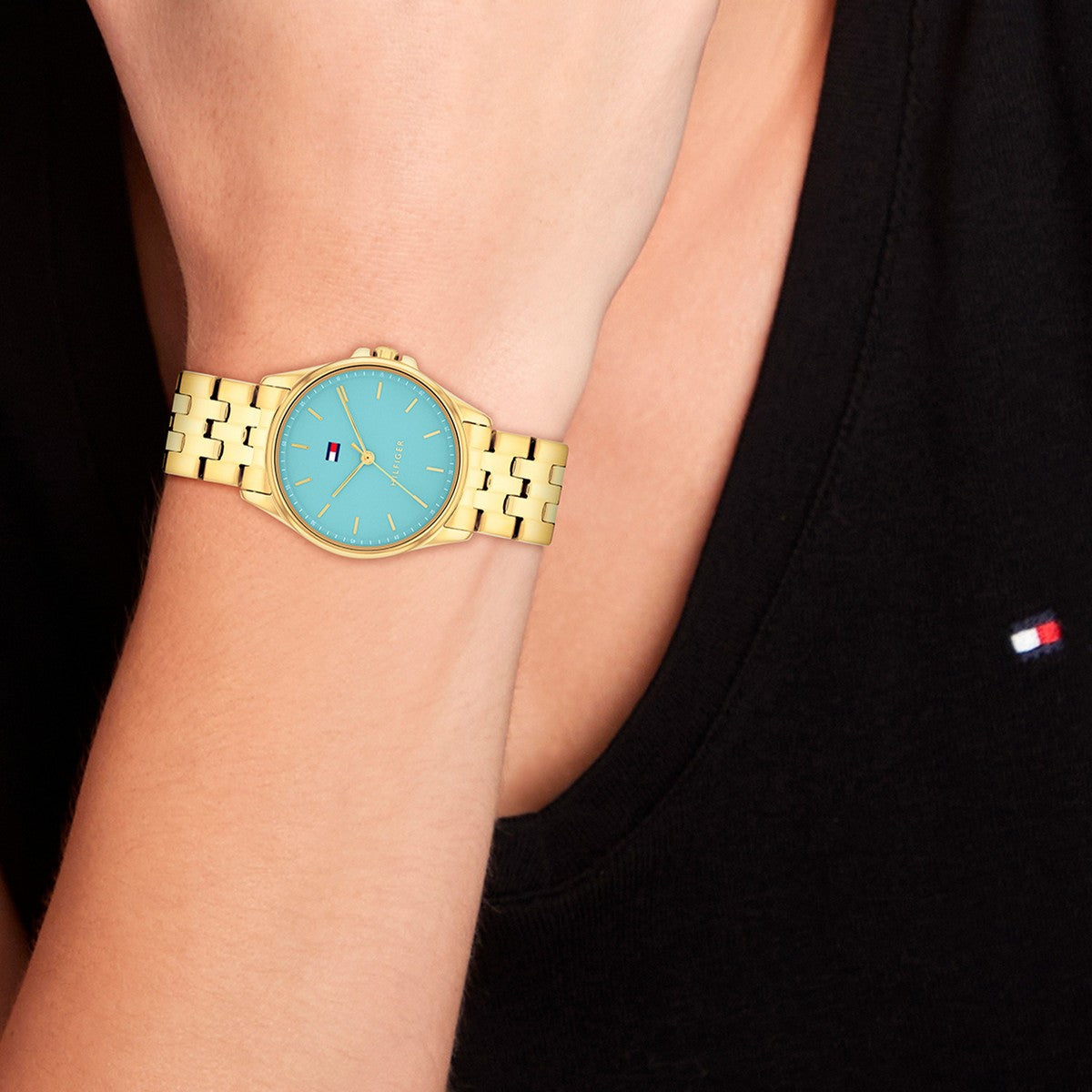 Tommy Hilfiger TH1782776 Horloge Dames Goudkleurig 30mm - PansiteNederland.nl