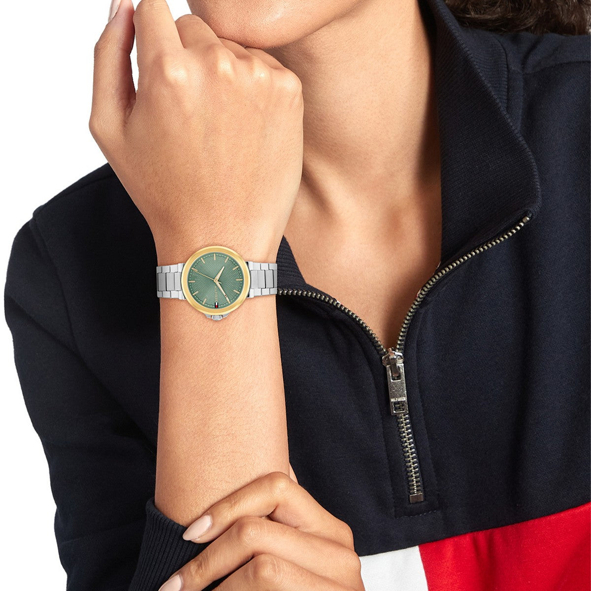 Tommy Hilfiger Horloge TH1782778 Dames Zilverkleurig 34 mm