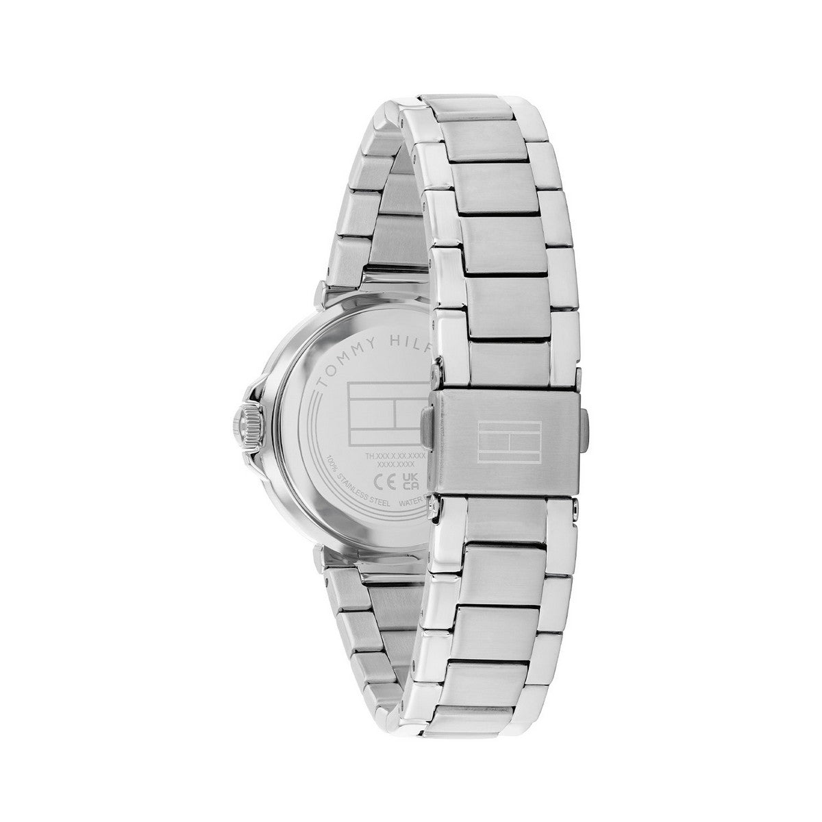 Tommy Hilfiger Horloge TH1782781 Dames Zilverkleurig 34 mm