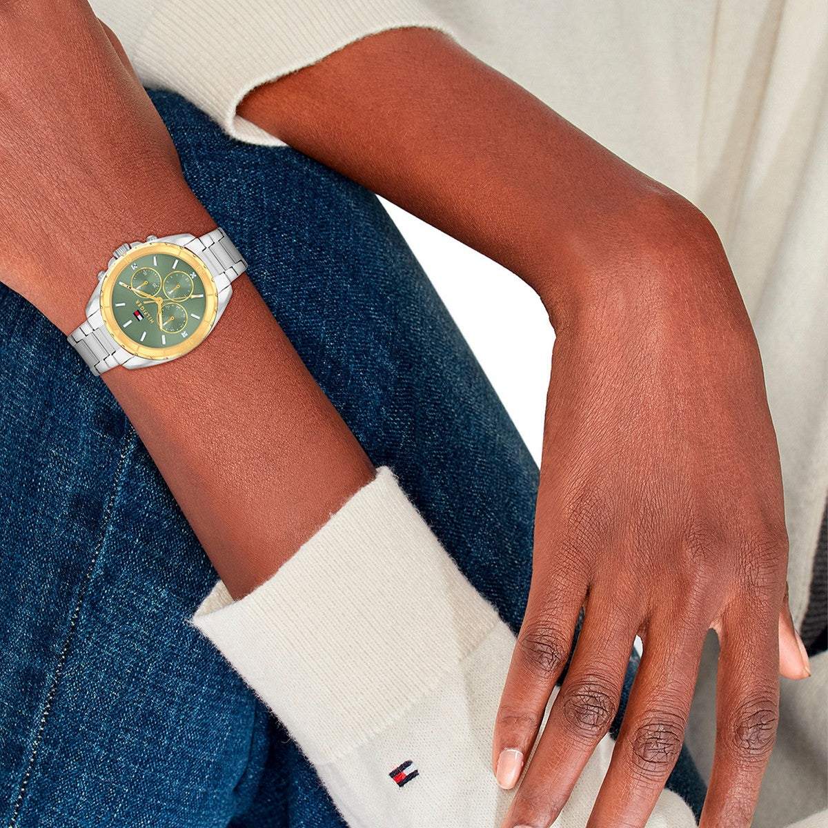 Tommy Hilfiger Horloge TH1782785 Dames Zilverkleurig 36 mm