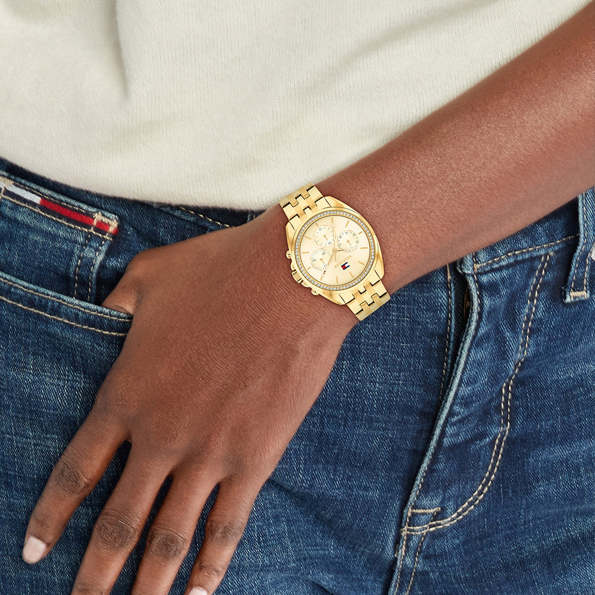 Tommy Hilfiger TH1782803 Horloge Dames Goudkleurig 36mm