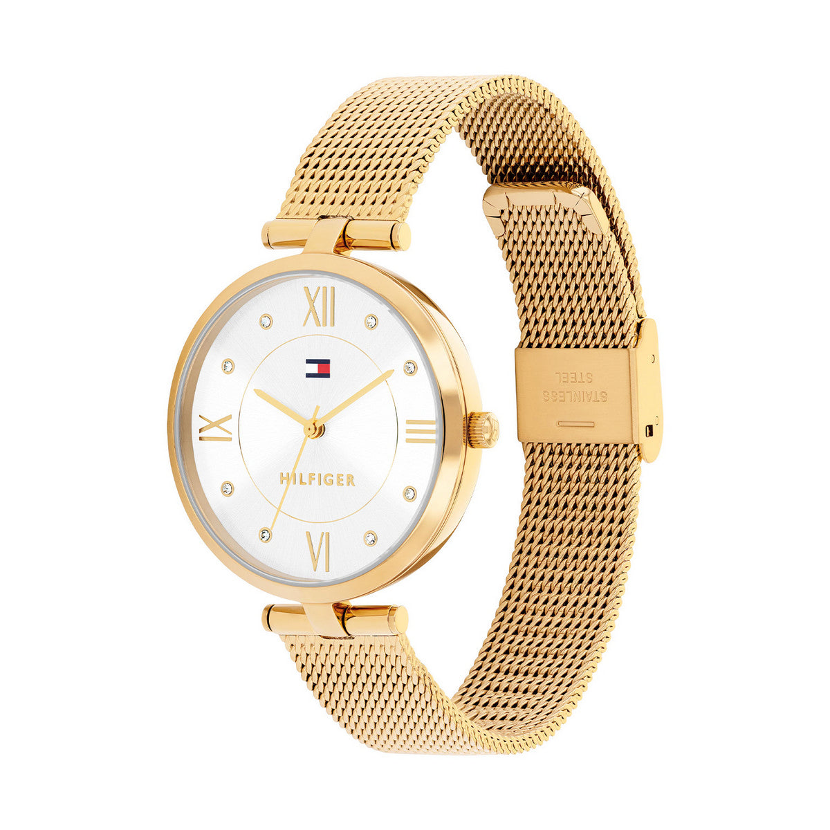 Tommy Hilfiger TH1782805 Horloge Dames Goudkleurig 34mm