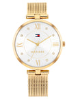 Tommy Hilfiger TH1782805 Horloge Dames Goudkleurig 34mm