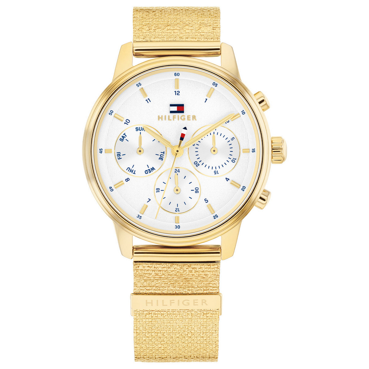 Tommy Hilfiger Horloge TH1782808 Dames Goudkleurig 34 mm