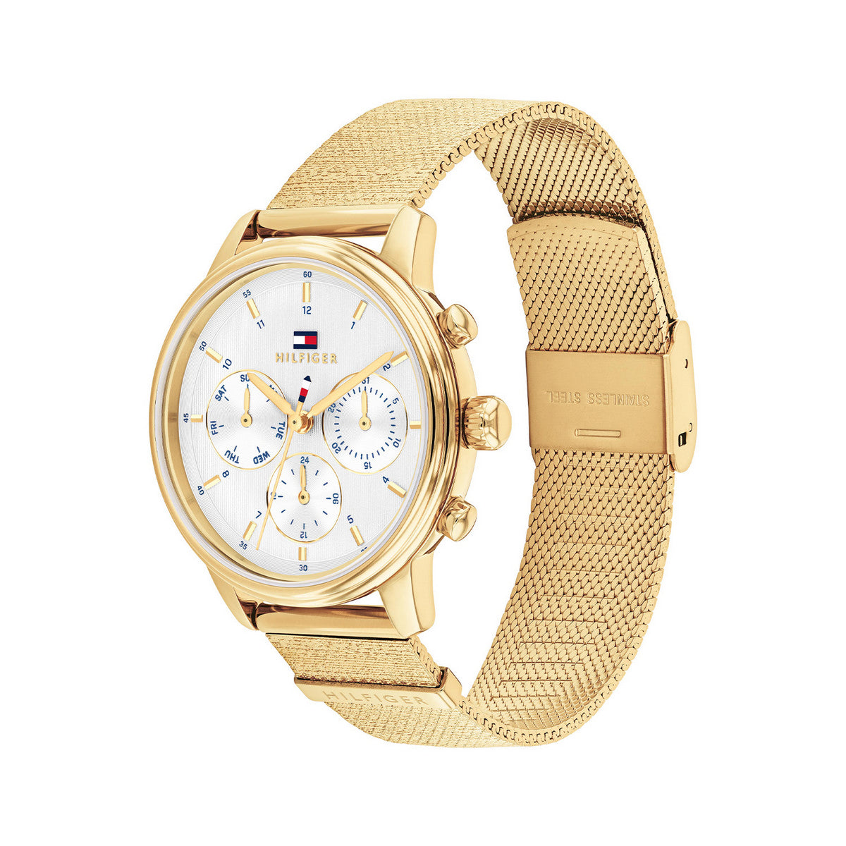 Tommy Hilfiger Horloge TH1782808 Dames Goudkleurig 34 mm