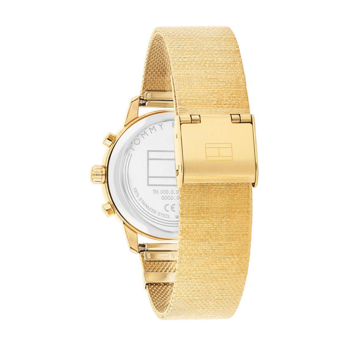 Tommy Hilfiger Horloge TH1782808 Dames Goudkleurig 34 mm