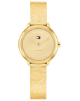 Tommy Hilfiger TH1782811 horloge dames goudkleurig staal elegant design