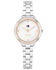 Tommy Hilfiger TH1782814 Horloge Dames Zilverkleurig 26mm