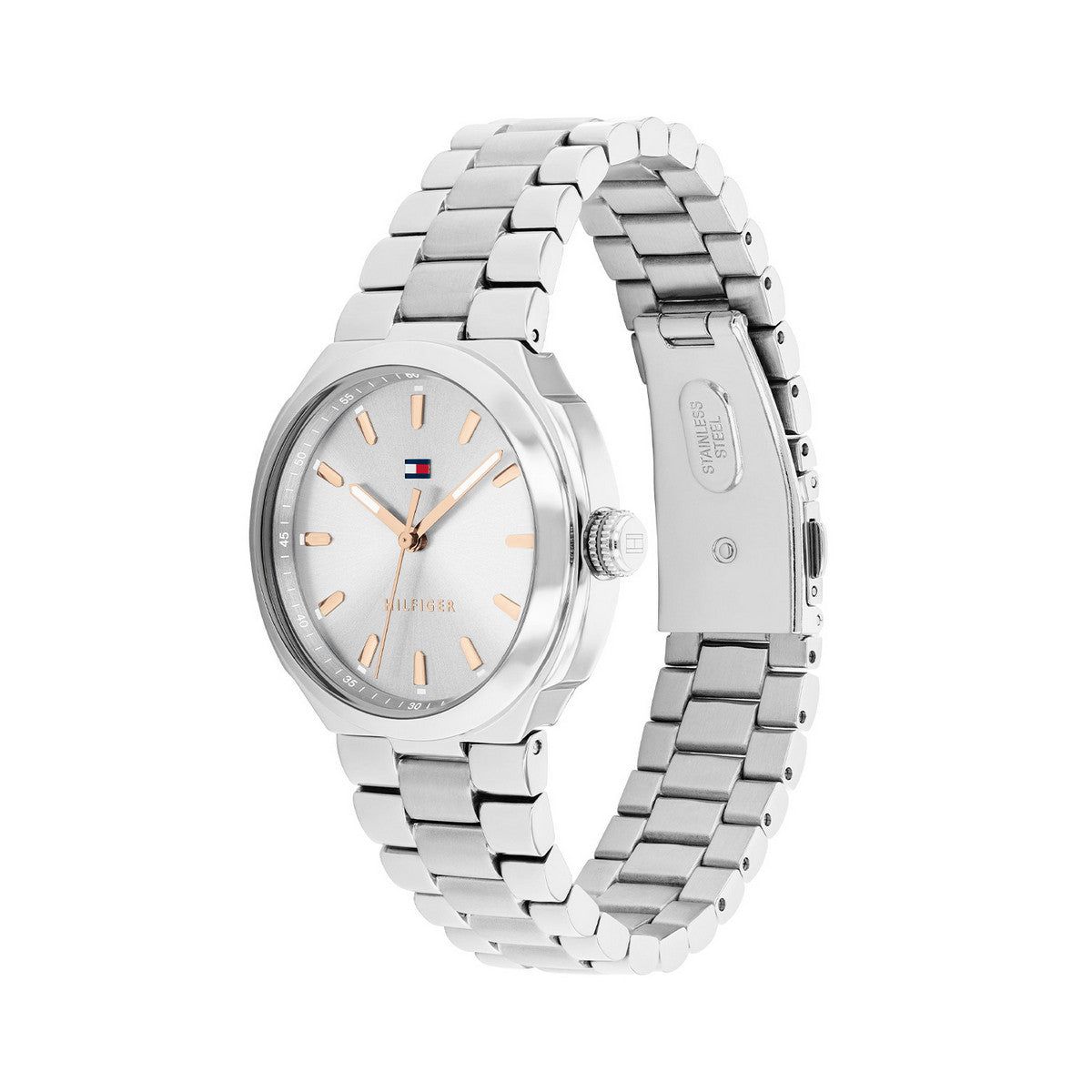Tommy Hilfiger Horloge TH1782817 Dames Zilverkleurig 36 mm
