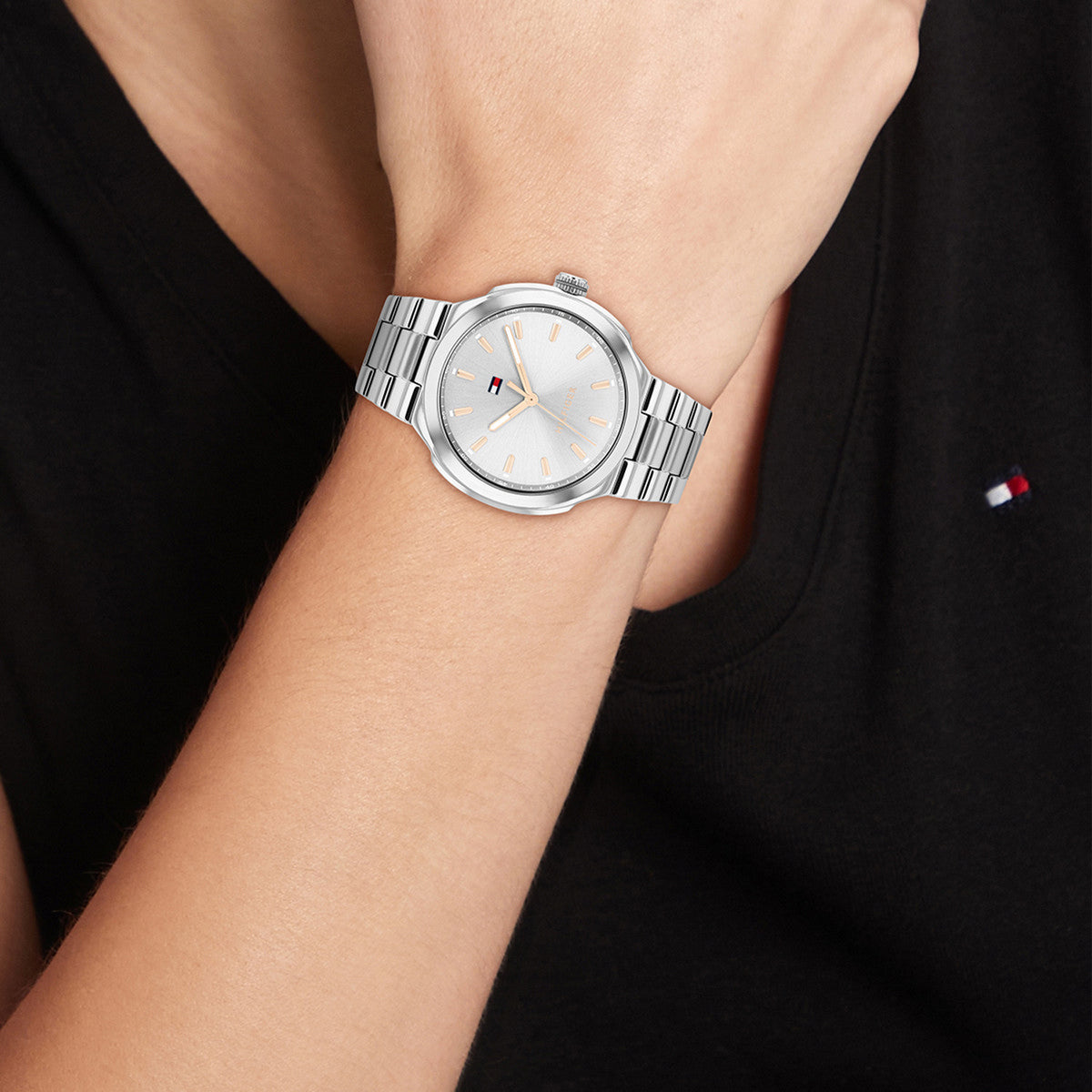 Tommy Hilfiger Horloge TH1782817 Dames Zilverkleurig 36 mm