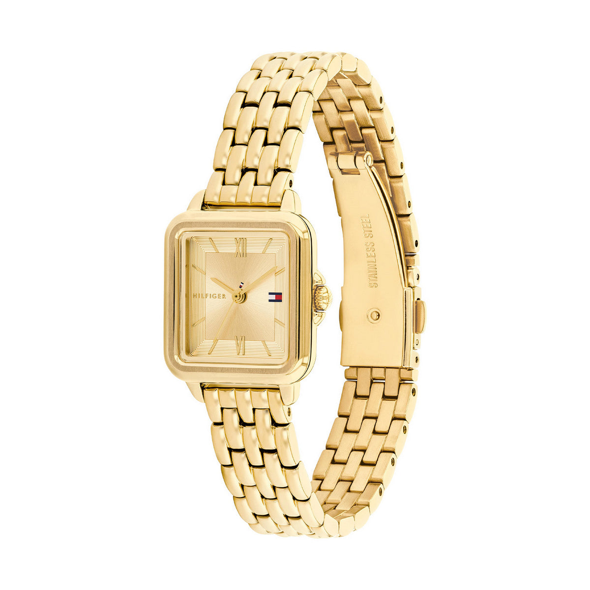 Tommy Hilfiger Horloge TH1782832 Dames Goudkleurig 24 mm