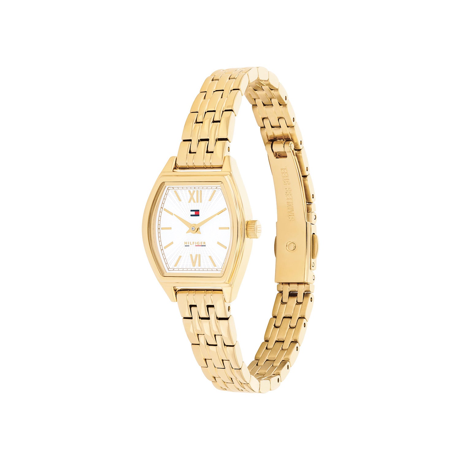 Tommy Hilfiger Horloge TH1782870 Dames Goudkleurig 22 mm