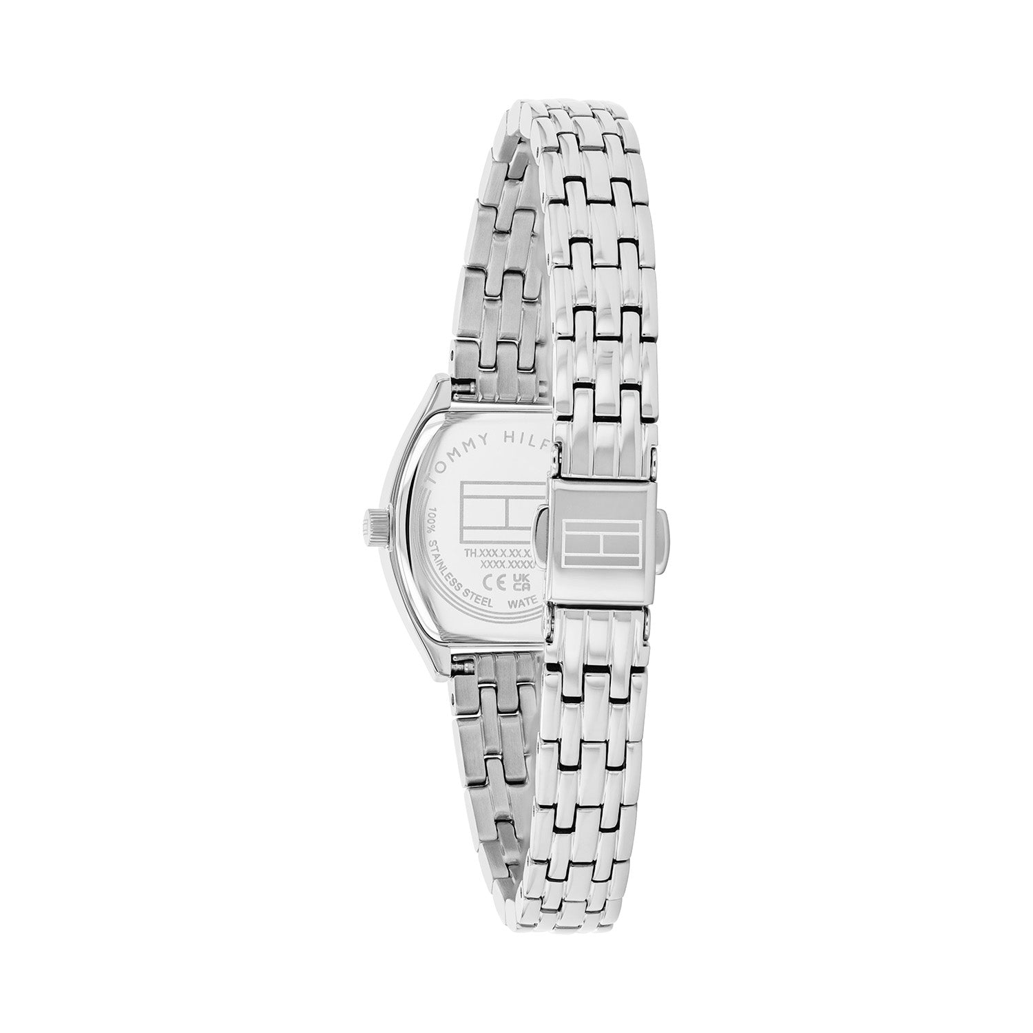 Tommy Hilfiger Horloge TH1782872 Dames Zilverkleurig 22 mm