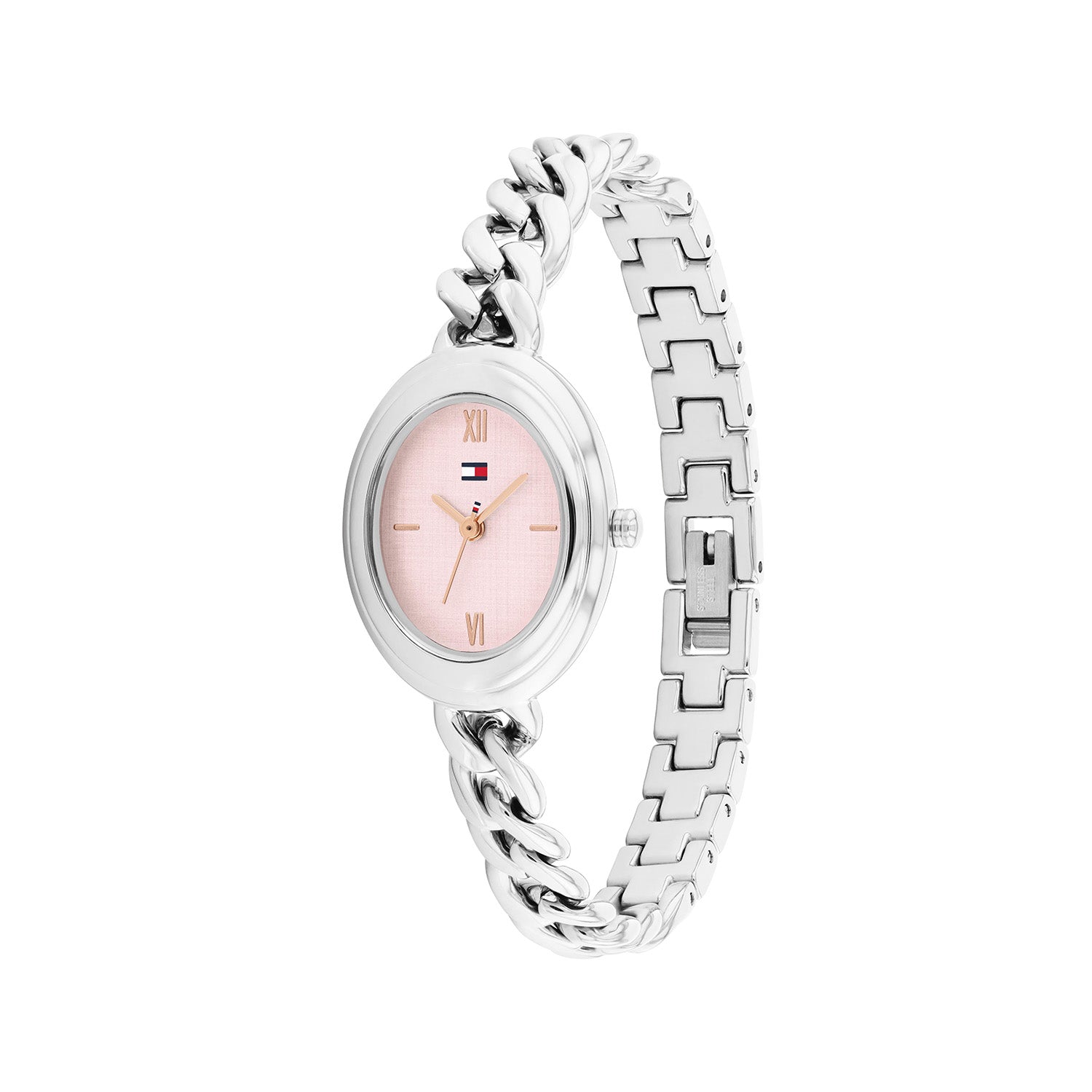 Tommy Hilfiger Horloge TH1782876 Dames Zilverkleurig 28 mm