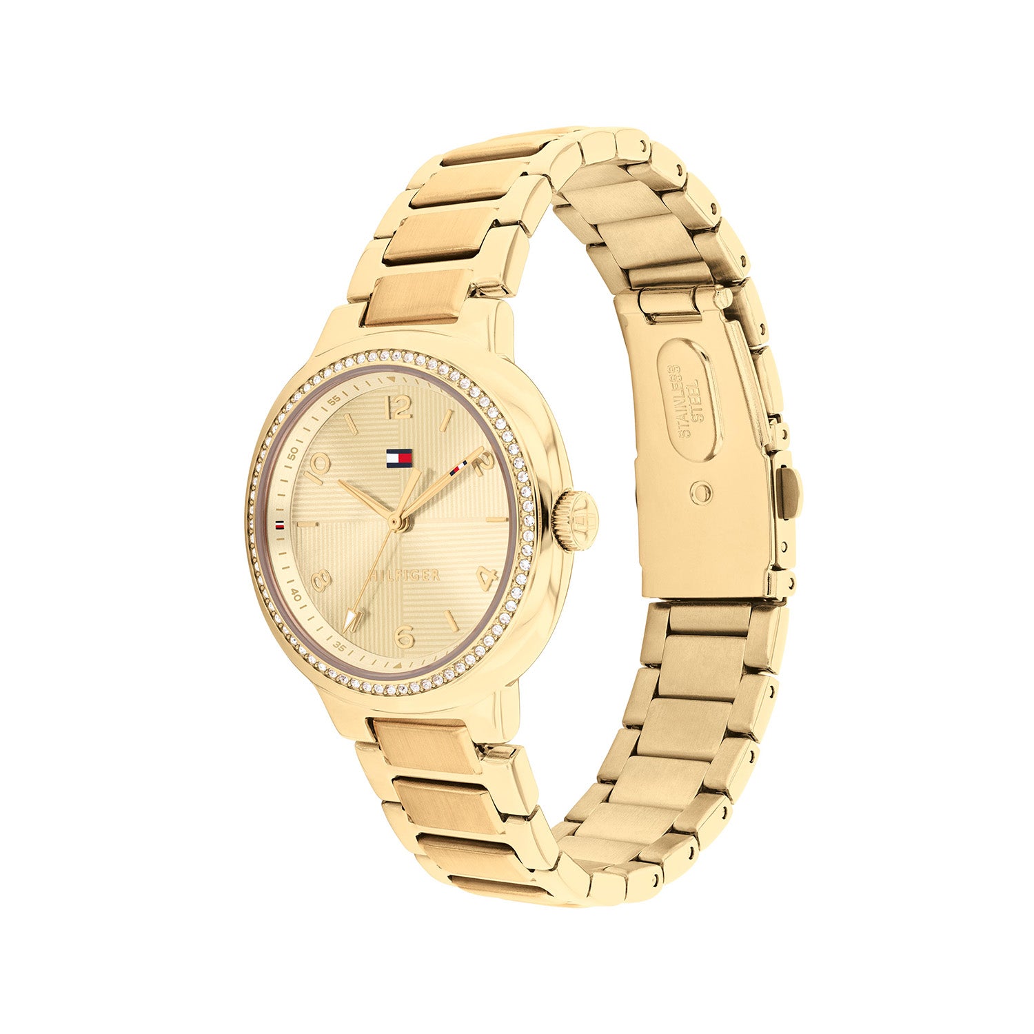 Tommy Hilfiger Horloge TH1782900 Dames Goudkleurig 32 mm