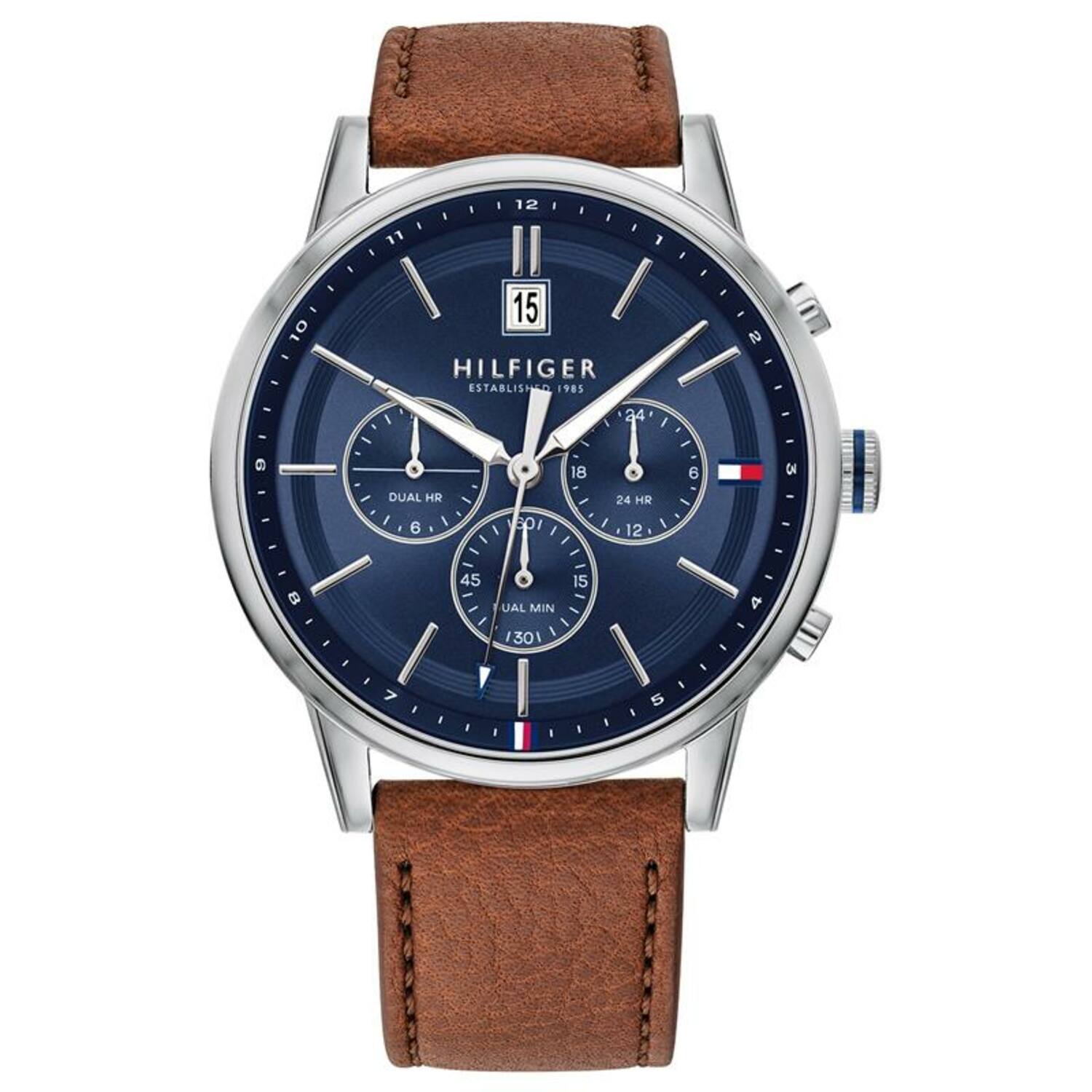 Tommy Hilfiger Horloge TH1791629 Heren Blauw 44 mm