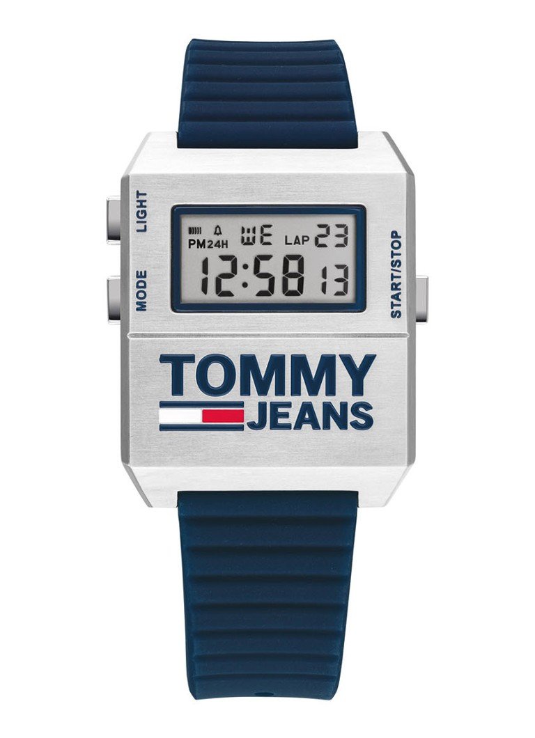 Tommy Hilfiger Heren Horloge TH1791673 Zilverkleurig