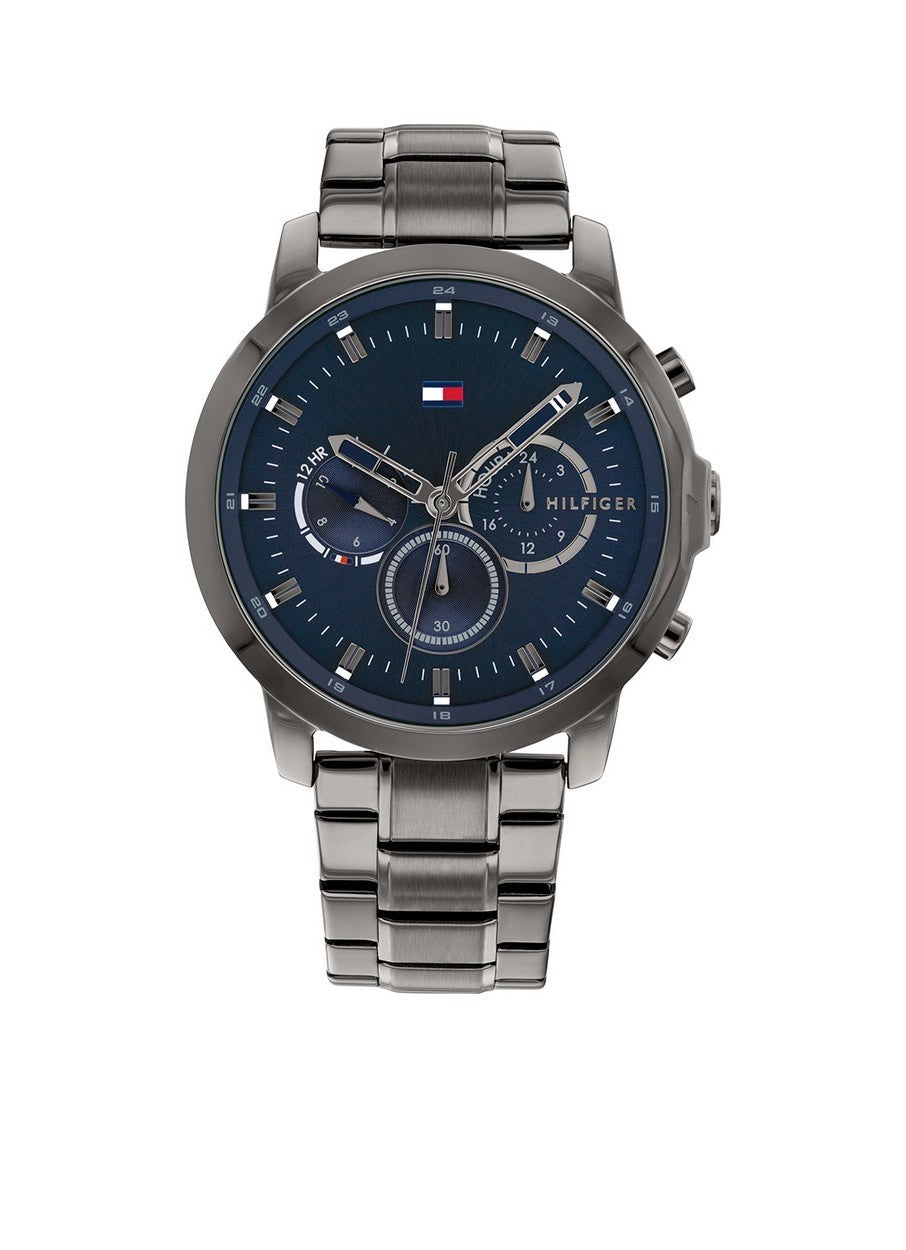 Tommy Hilfiger Horloge TH1791796 Heren Blauw 46 mm