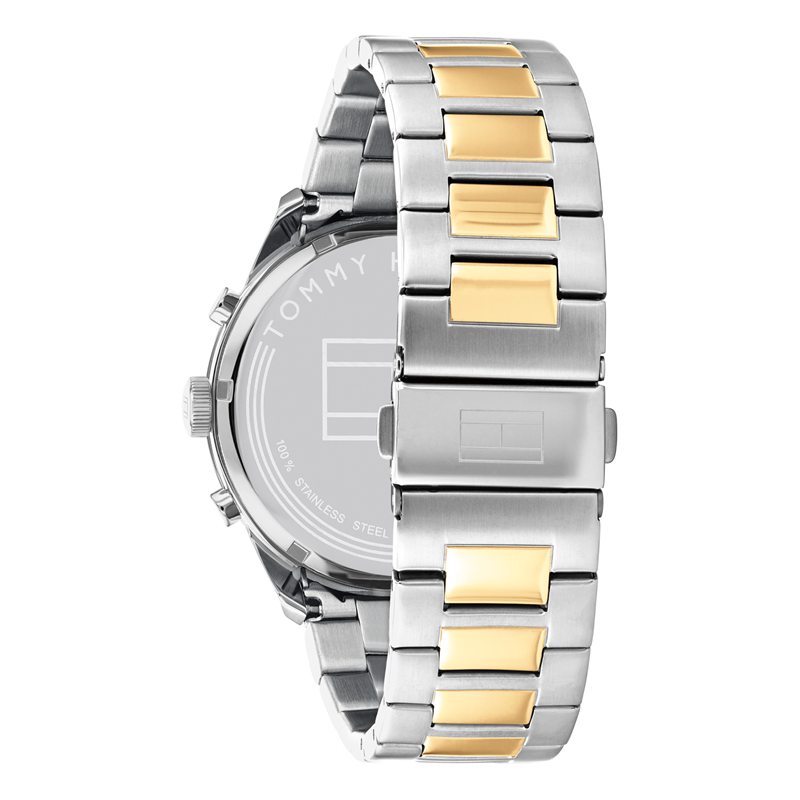 Tommy Hilfiger Horloge TH1791944 Heren Zilverkleurig 44 mm