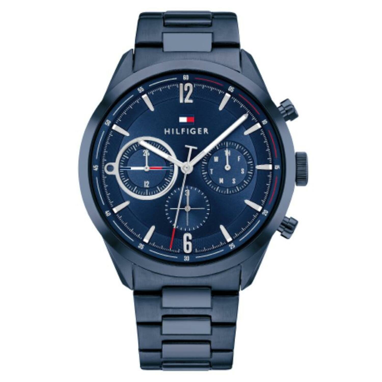 Tommy Hilfiger Horloge TH1791945 Heren Blauw 44 mm
