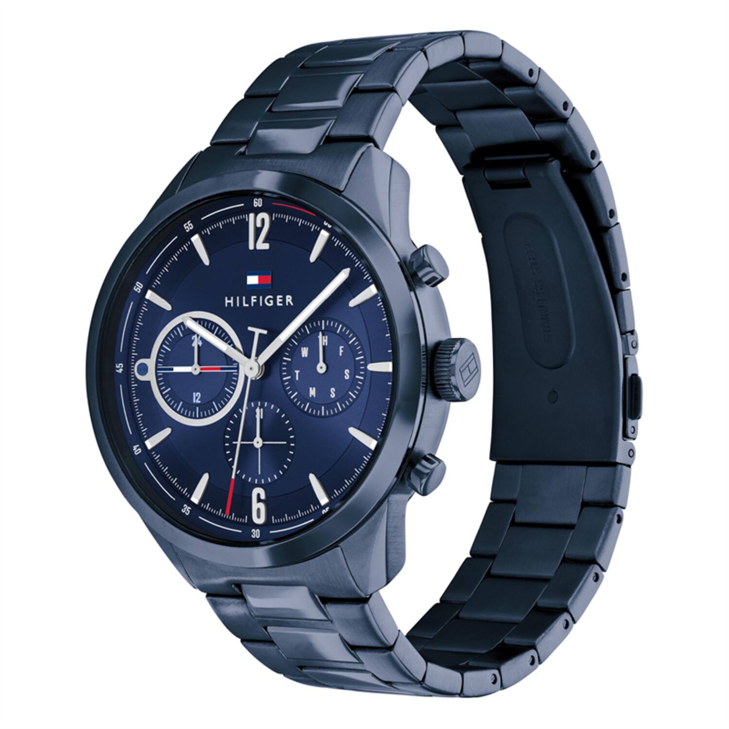 Tommy Hilfiger Horloge TH1791945 Heren Blauw 44 mm