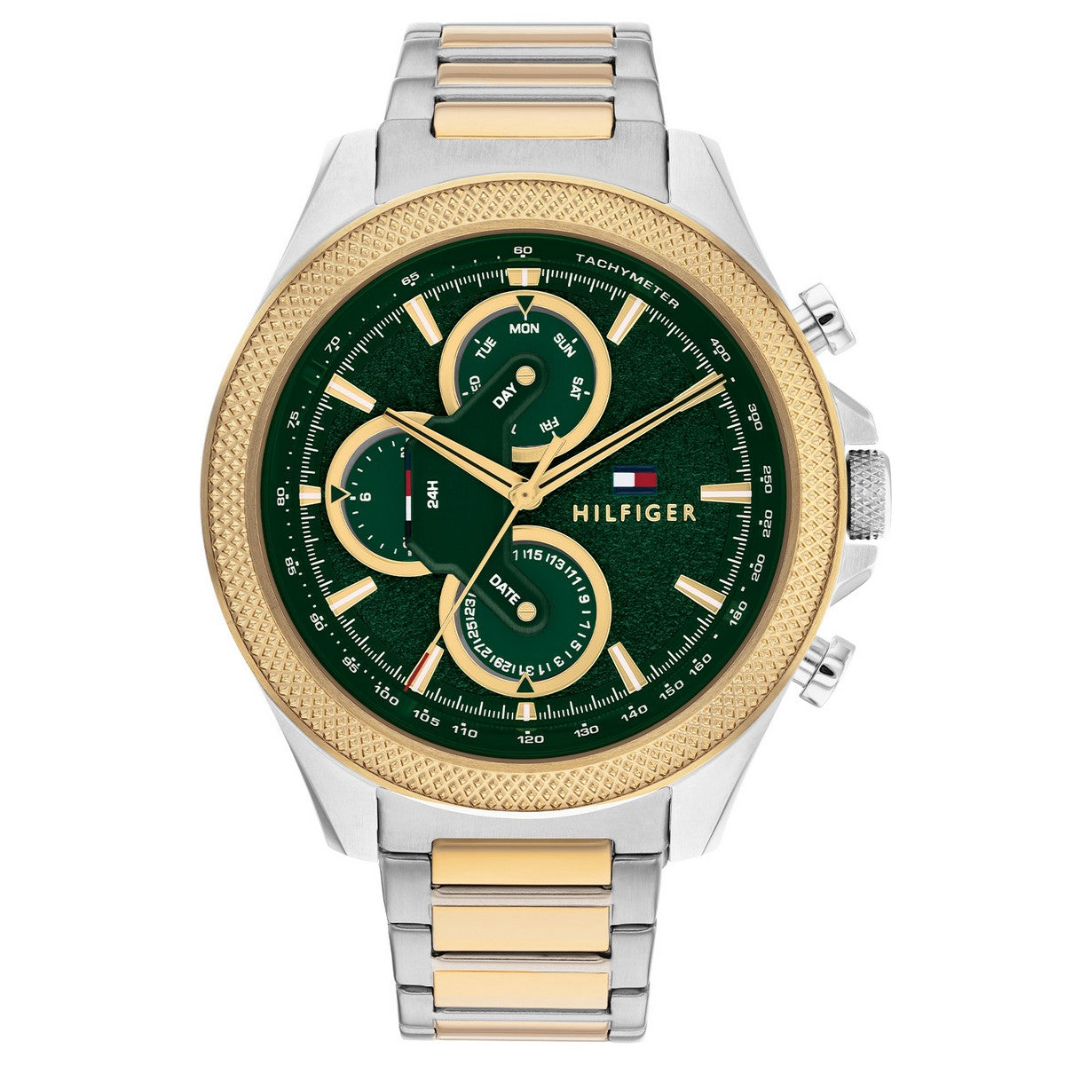 Tommy Hilfiger Horloge TH1792079 Heren Zilverkleurig 46 mm