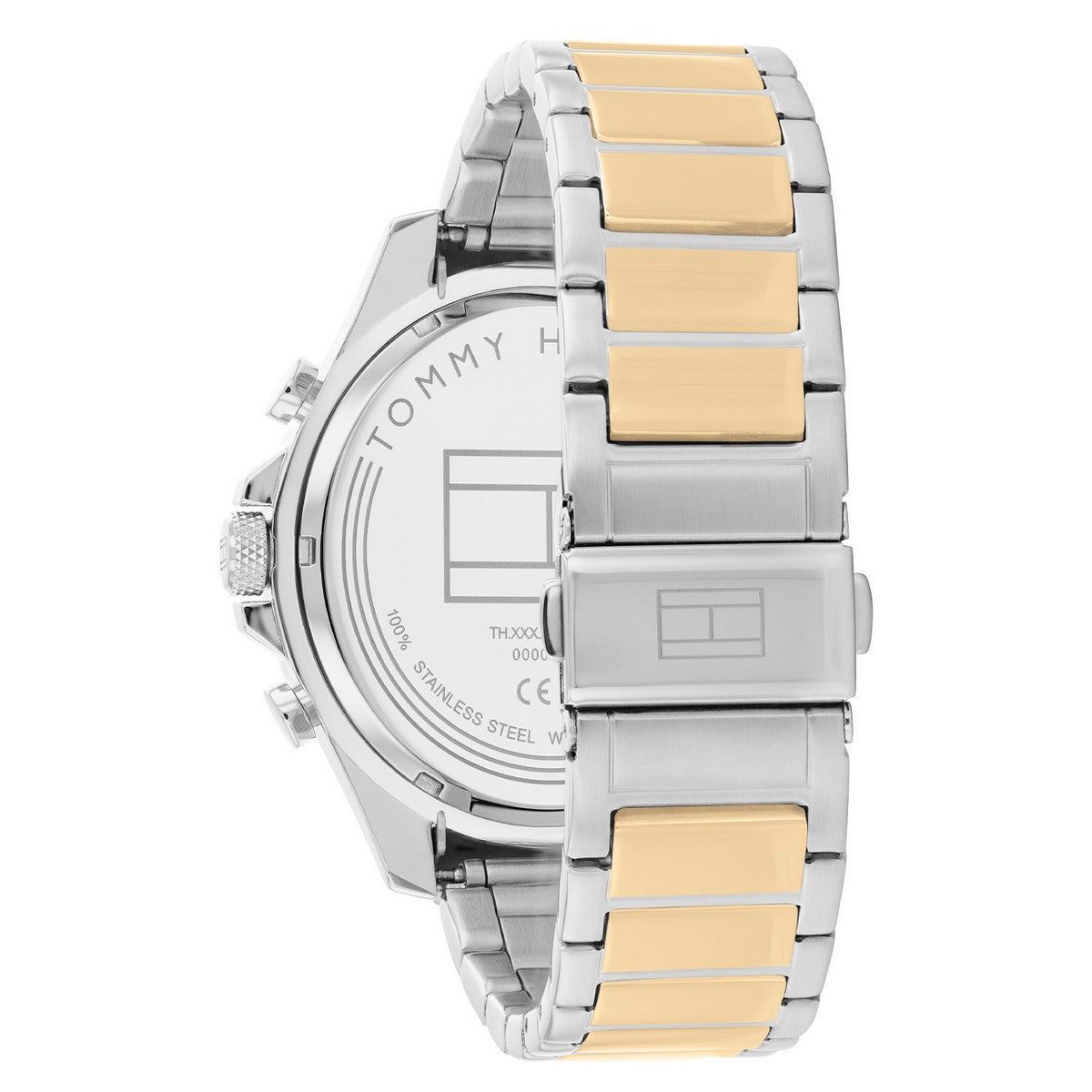 Tommy Hilfiger Horloge TH1792079 Heren Zilverkleurig 46 mm