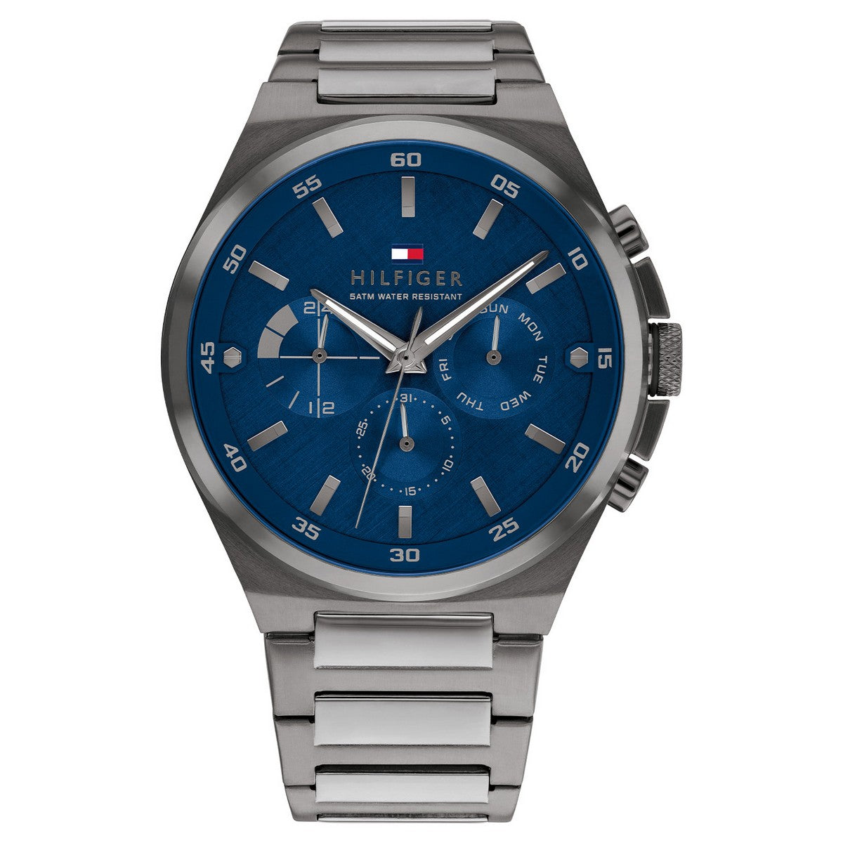 Tommy Hilfiger Horloge TH1792089 Heren Blauw 46 mm