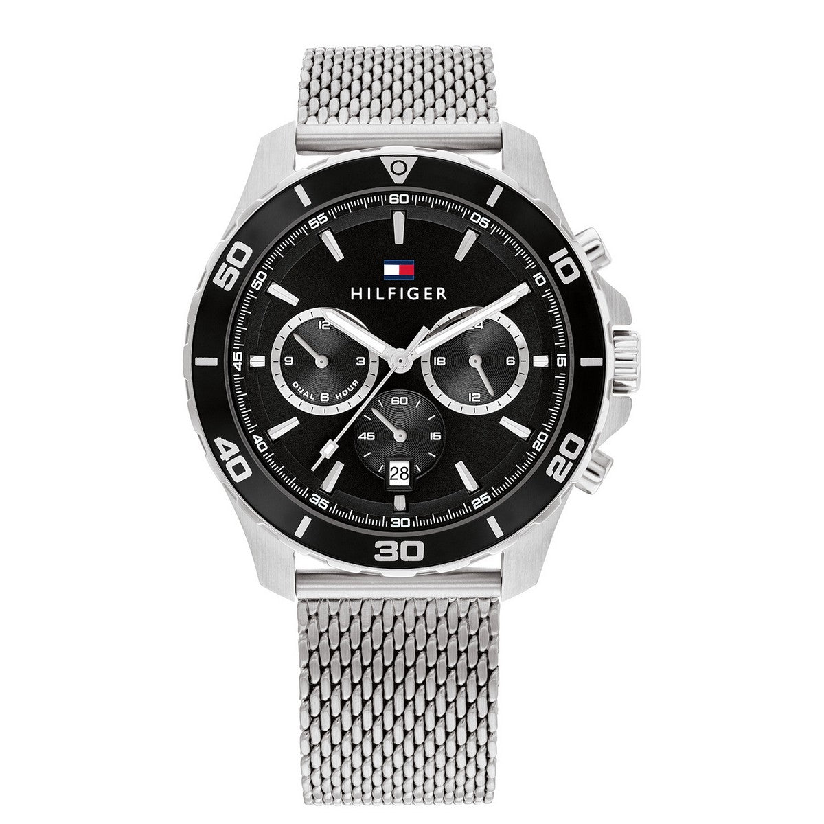 Tommy Hilfiger Horloge TH1792092 Heren Zilverkleurig 43 mm