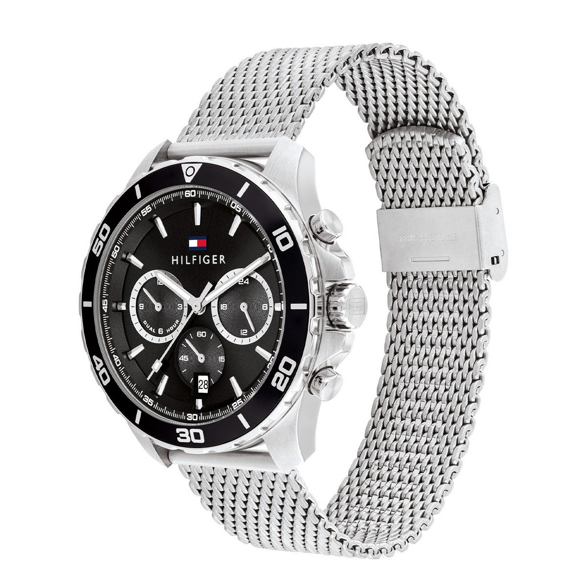 Tommy Hilfiger Horloge TH1792092 Heren Zilverkleurig 43 mm