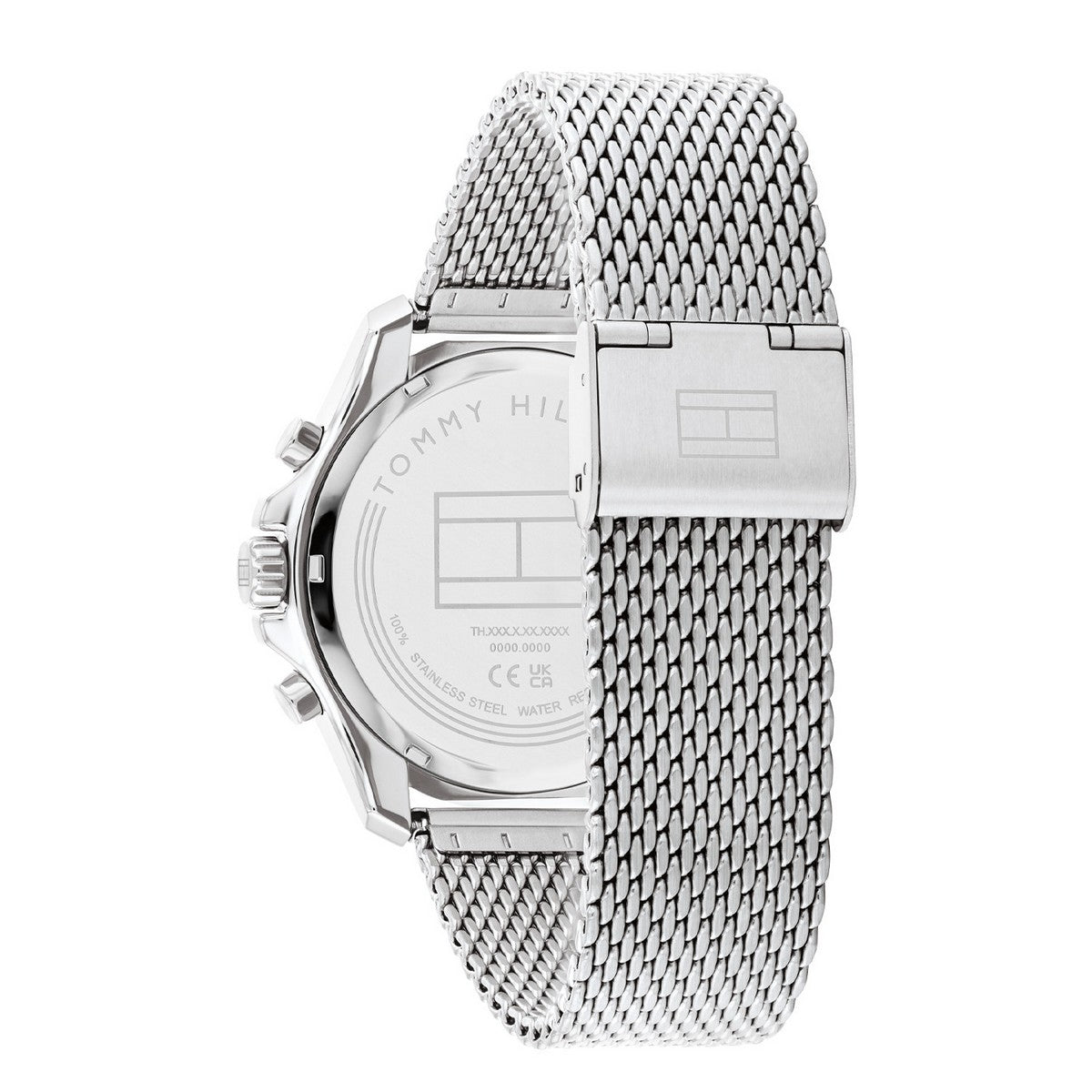 Tommy Hilfiger Horloge TH1792092 Heren Zilverkleurig 43 mm