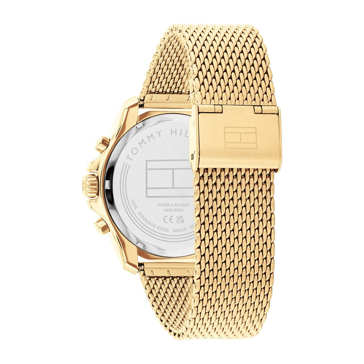 Tommy Hilfiger Horloge TH1792093 Heren Goudkleurig 43 mm