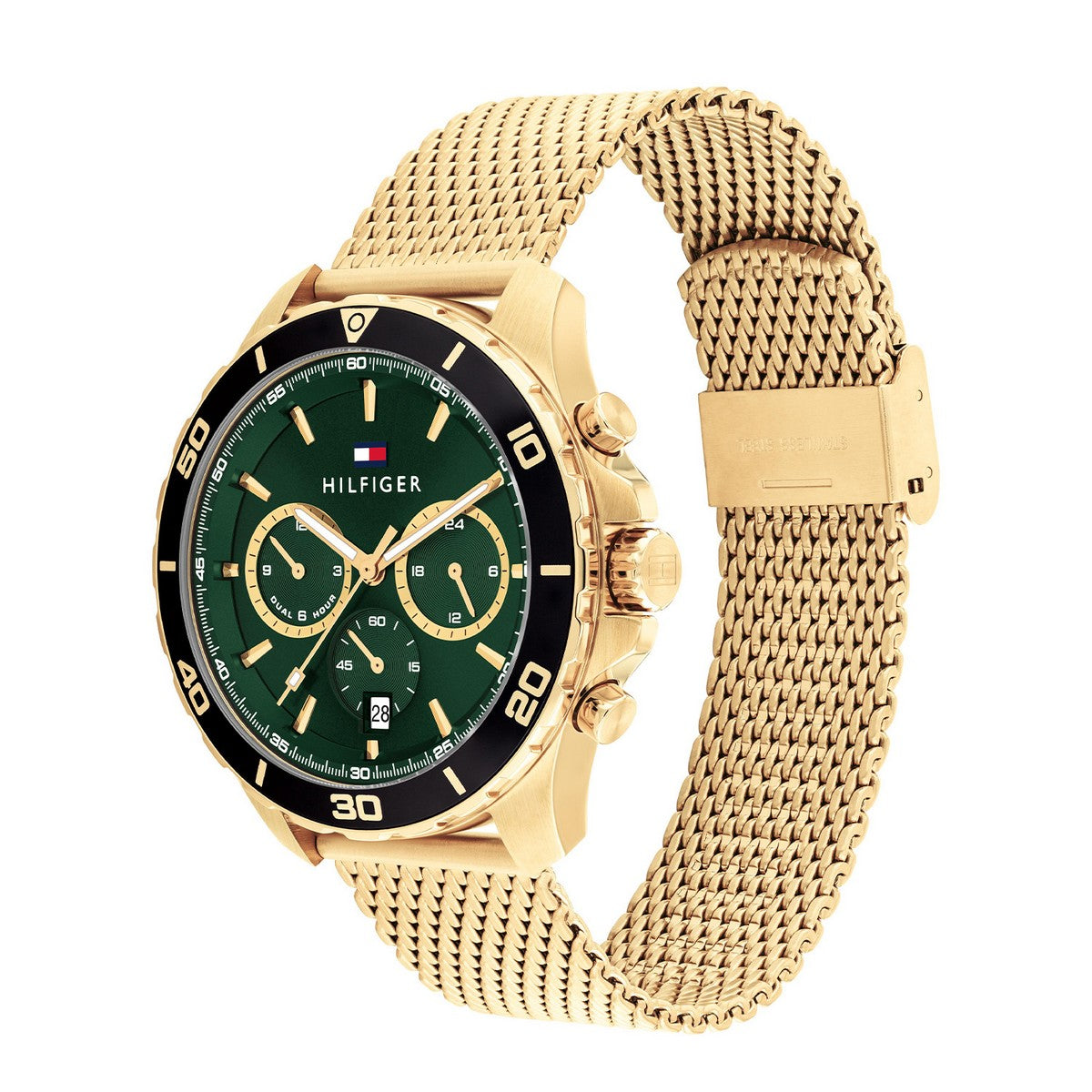 Tommy Hilfiger Horloge TH1792093 Heren Goudkleurig 43 mm