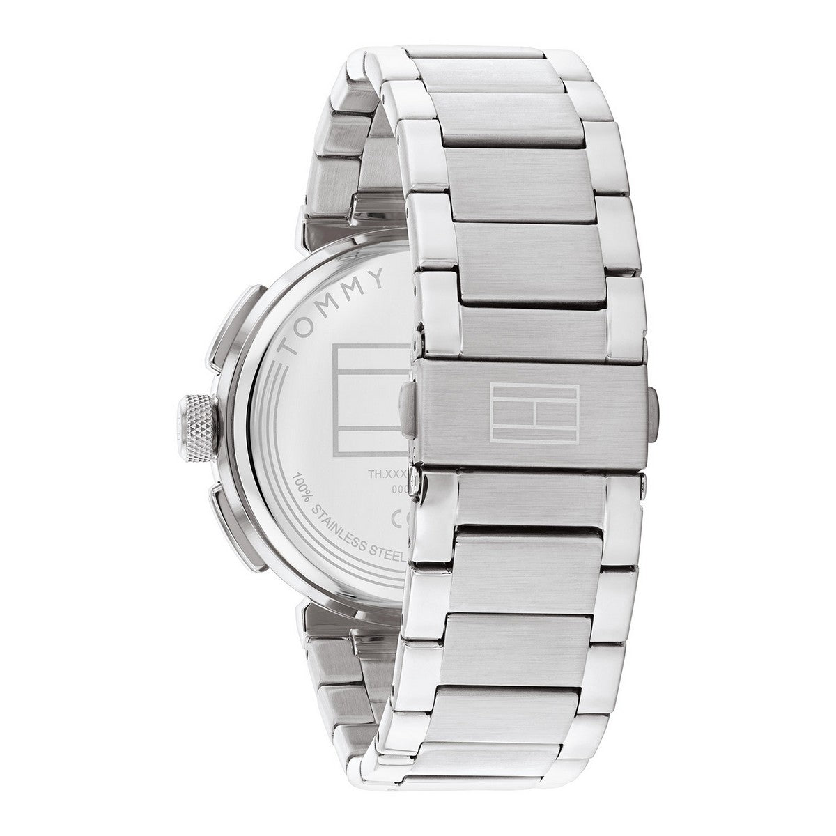 Tommy Hilfiger Horloge TH1792117 Heren Zilverkleurig 44 mm