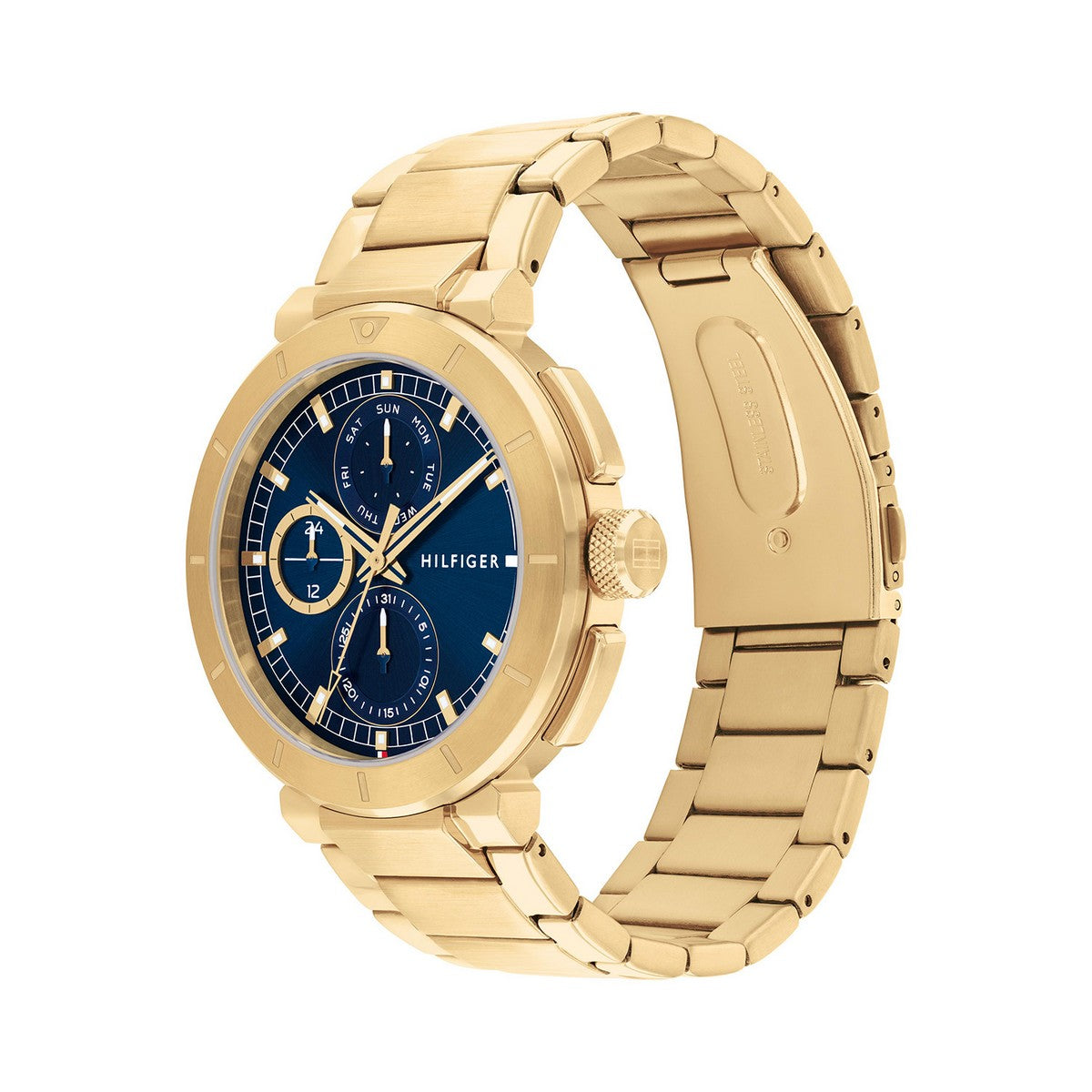 Tommy Hilfiger Horloge TH1792118 Heren Goudkleurig 44 mm