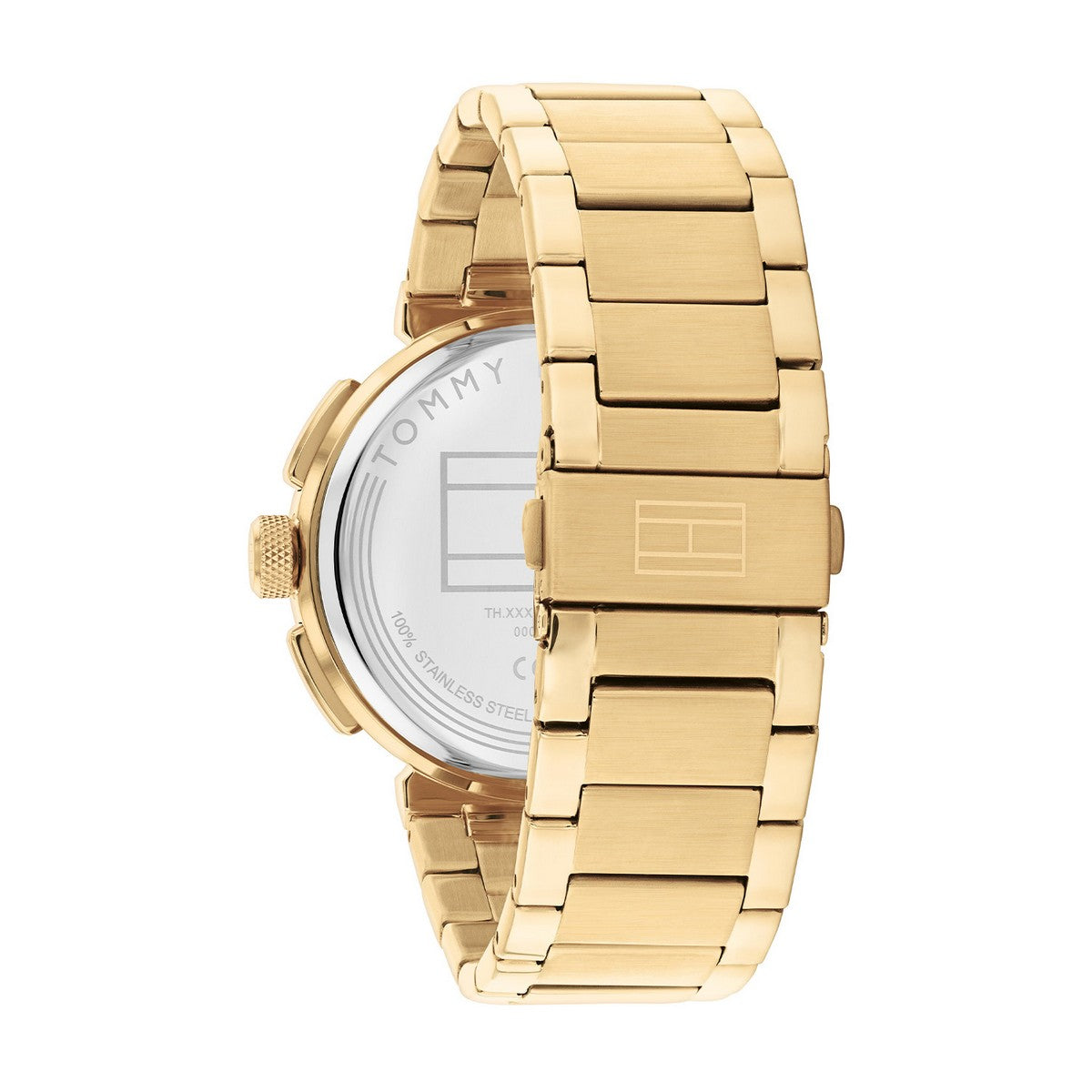 Tommy Hilfiger Horloge TH1792118 Heren Goudkleurig 44 mm