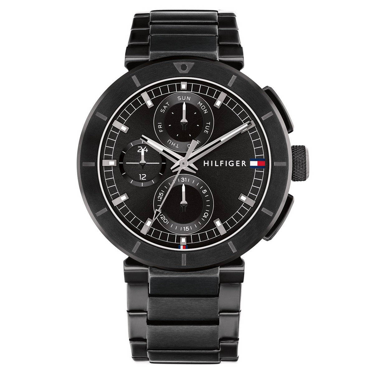 Tommy Hilfiger Horloge TH1792119 Heren Zwart 44 mm