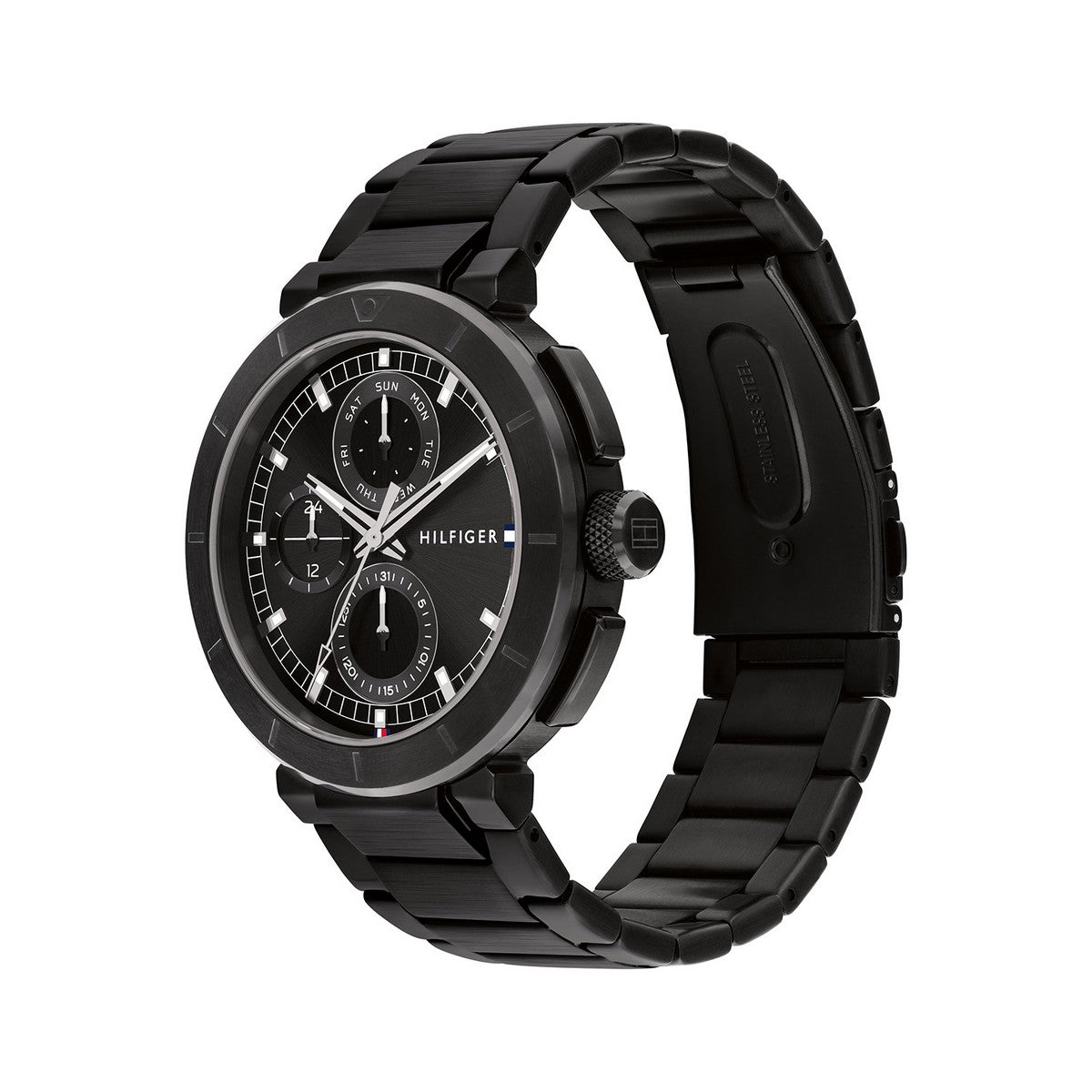 Tommy Hilfiger Horloge TH1792119 Heren Zwart 44 mm